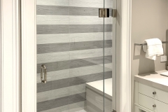 Custom enclosed steam room / shower