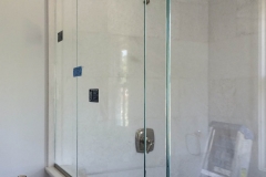 Glass shower doors