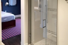 Door-Panel With Square Pull Handle