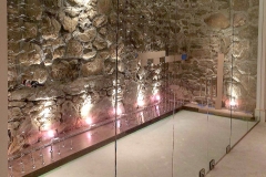 Custom Glass Wine Cellar
