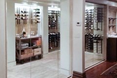 Panel Pivot Doors Wine Cellar