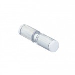 00502 Habitat Double 3/4" Dia. Cylinder Knob with Bumper Sleeve