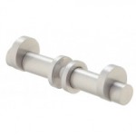 Counterpoint Double Robe Hook with Rosettes