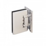 L.30.181 Concerto Super Heavy Duty Adjustable Wall/Glass Hinge (standard back plate)